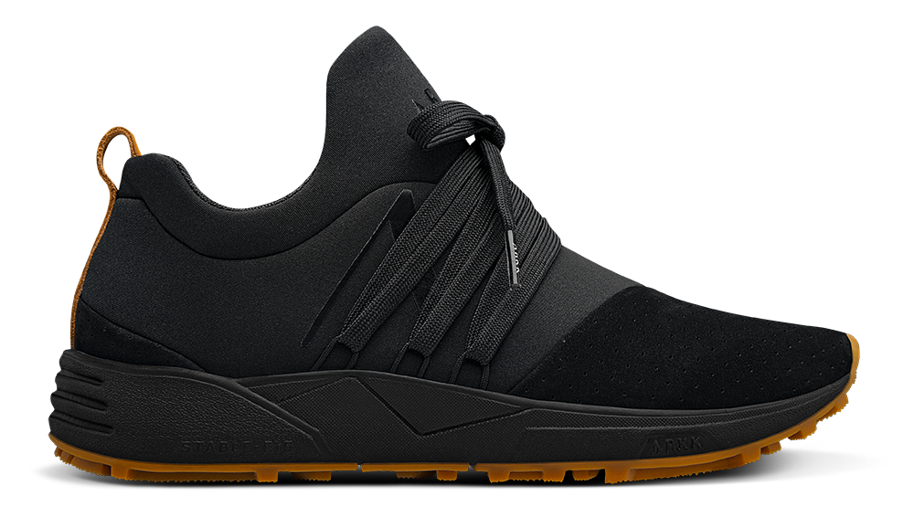 ARKK Collection Raven Nubuck S-E15 Vibram | Black Brown Gum | Men Raven